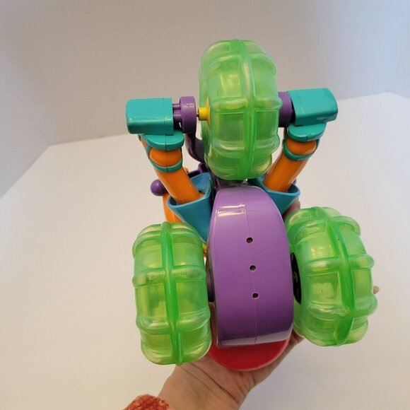 2001 Sesame Street Ernie's Splashing Fun Trike Rubber Ducky Water Toy Works - Picture 10 of 11